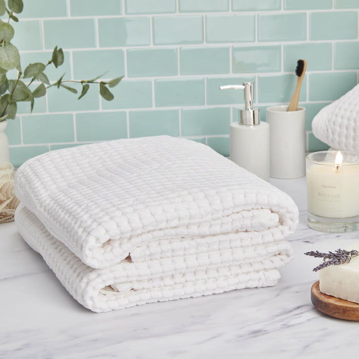 Waffle Bath Towel