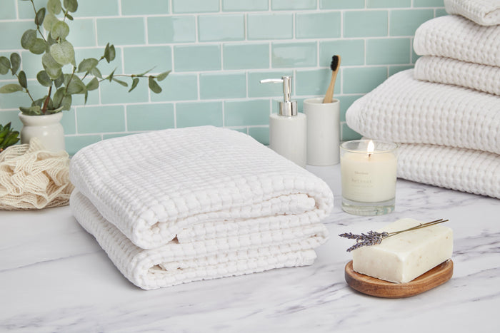 Waffle Bath Towel