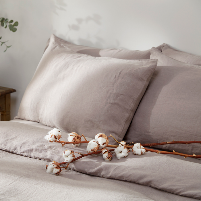 Washed Linen Duvet Set