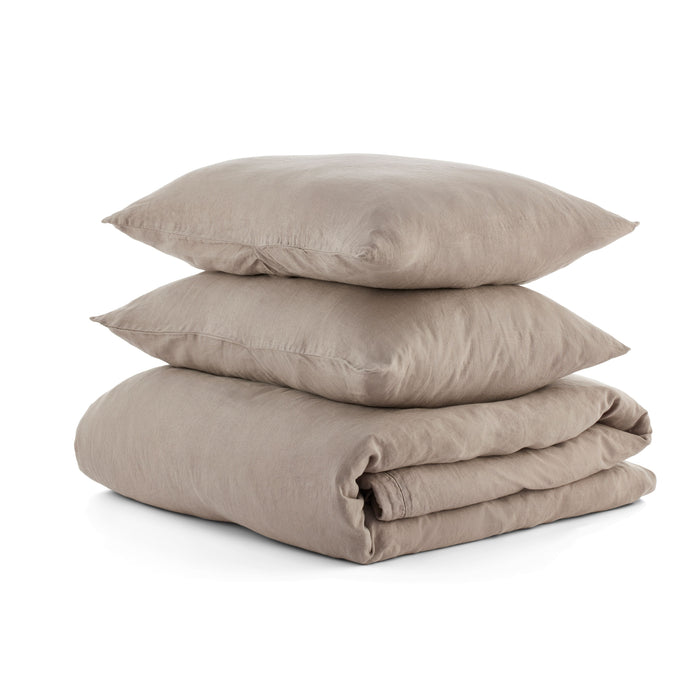 Washed Linen Duvet Set