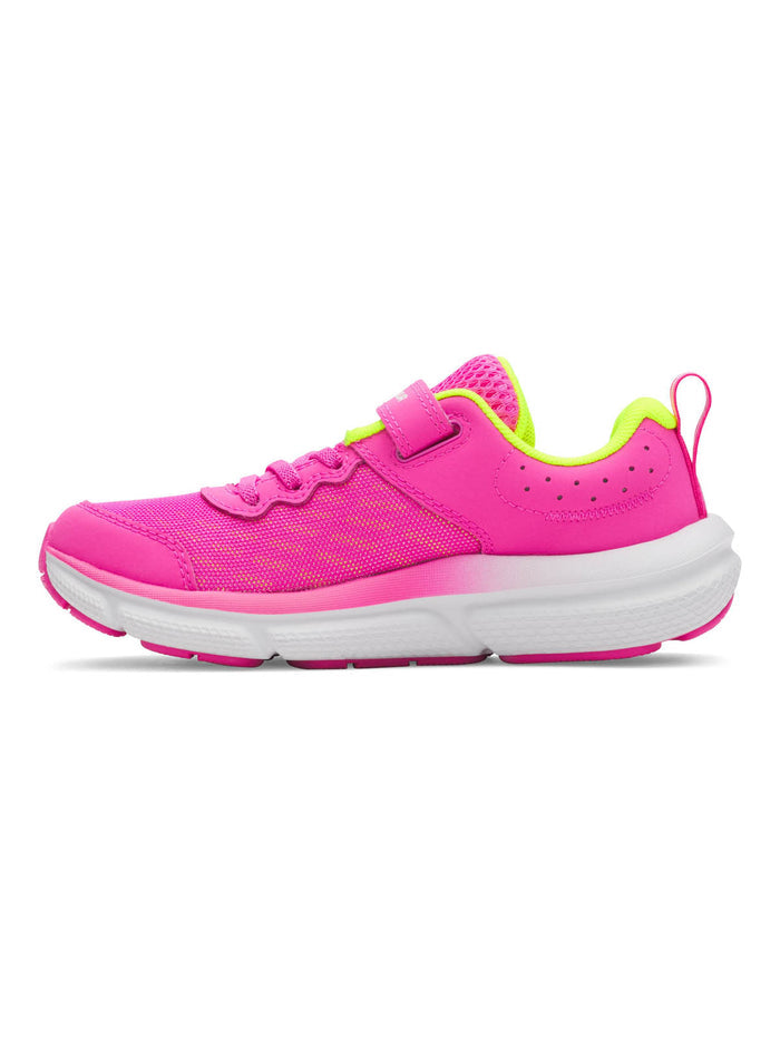 Zapatilla Running Niña Preescolar Assert 10 AC Rosado Under Armour